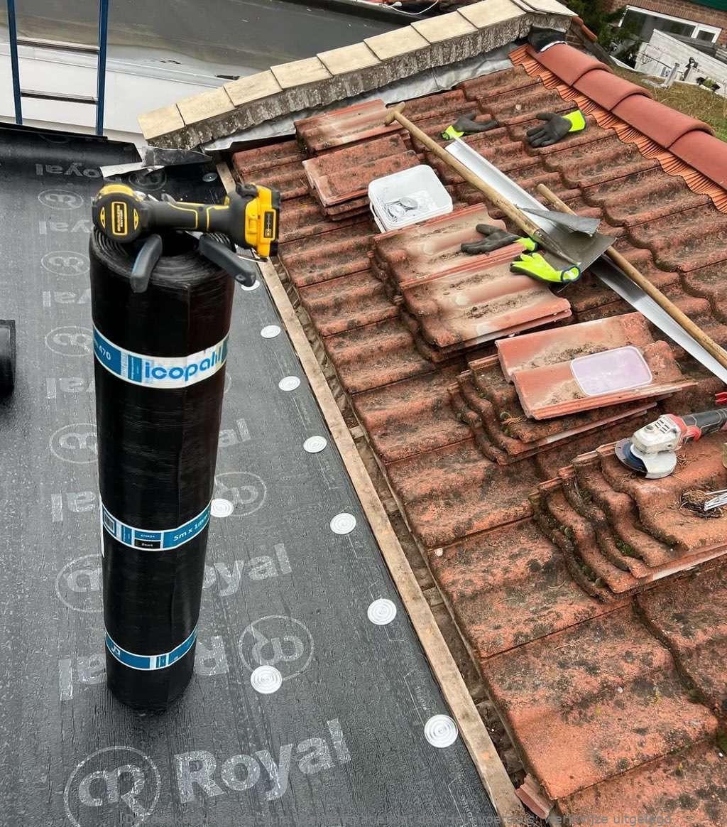 Dakrenovatie Van Plat Dak Hellevoetsluis