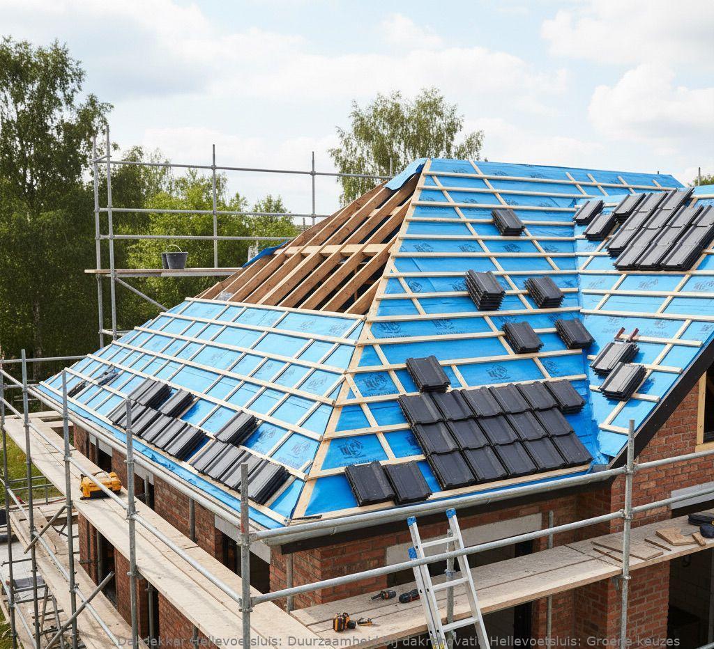 Duurzaamheid Bij Dakrenovatie Hellevoetsluis